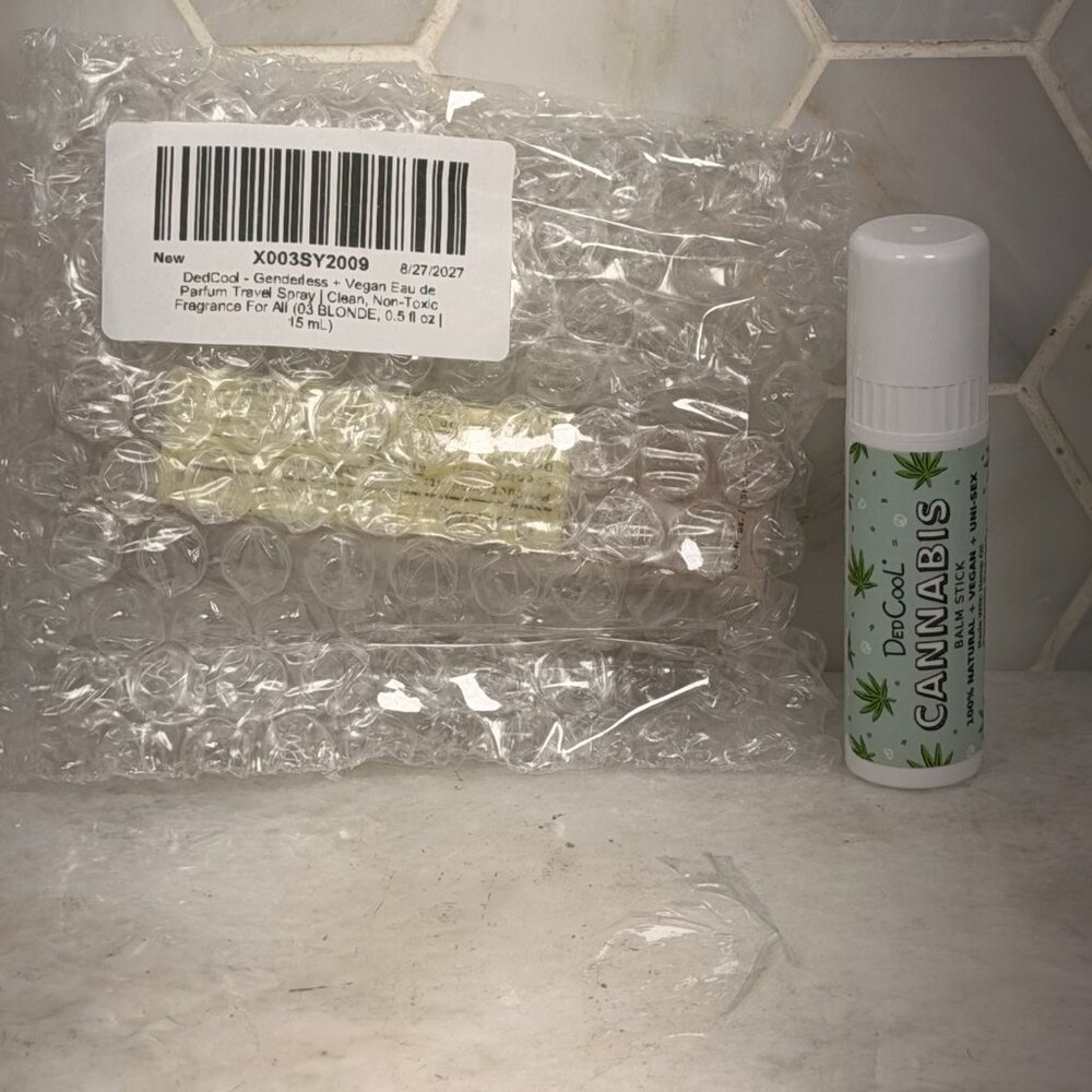 DedCool Eau de Parfum (03 Blonde - 0.5 fl oz) With Notes of Black Violet, Saffro
